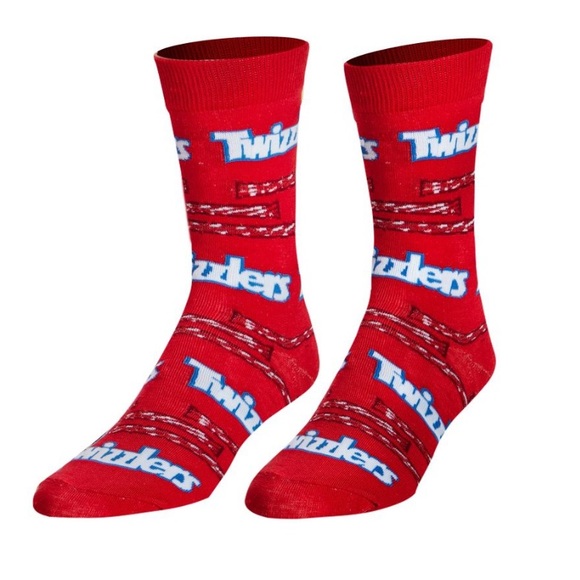 2/$16 mix and match) Twizzlers candy crew socks - Picture 2 of 3